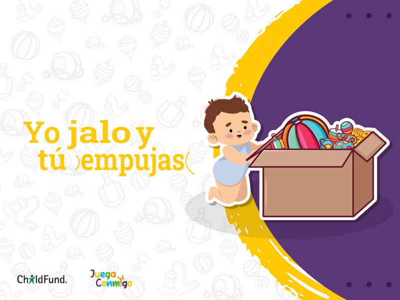 Yo jalo y tú empujas