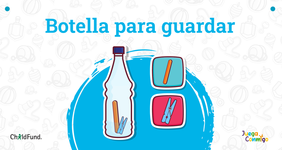 Botella para guardar